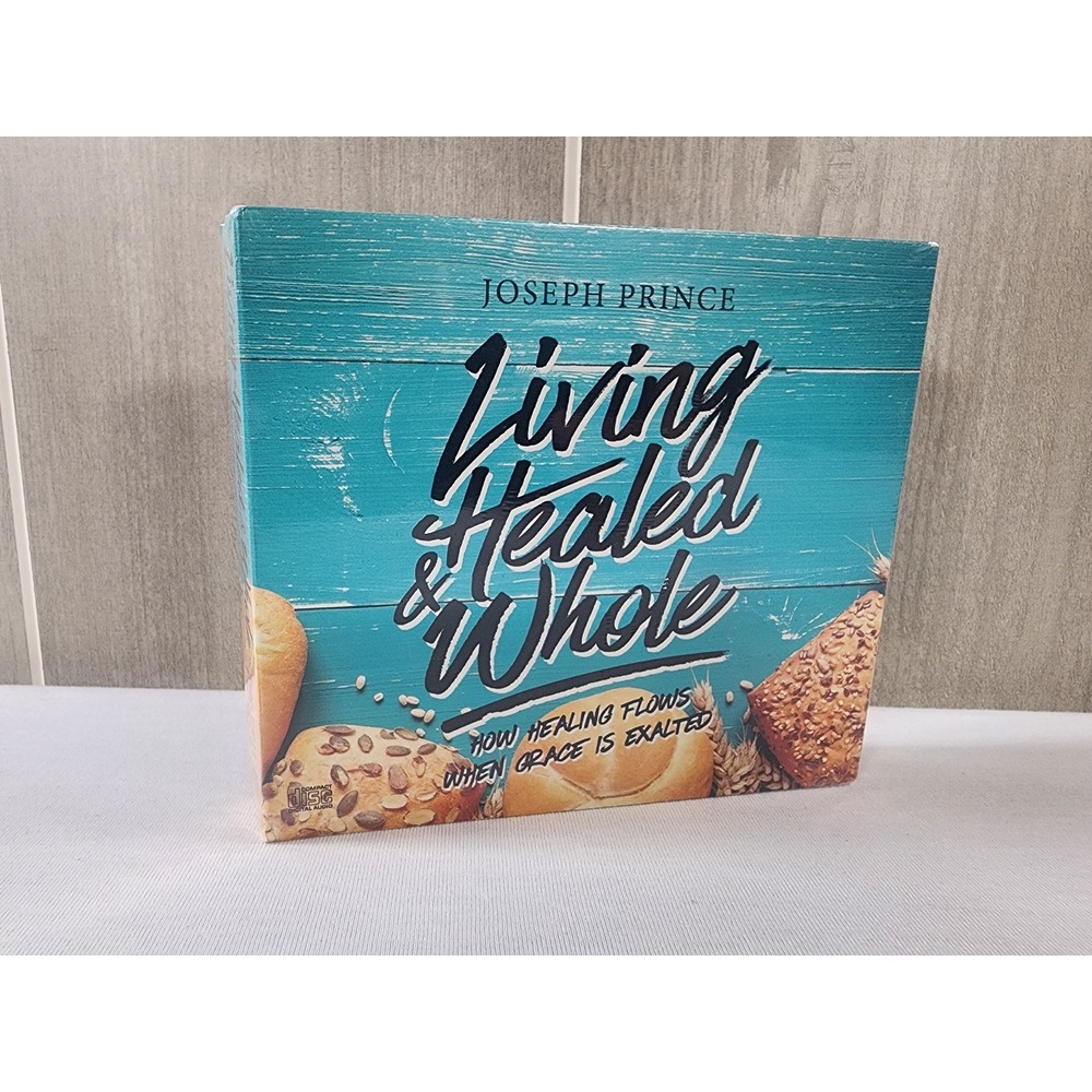 Joseph Prince Living Healed & Whole 4-CD Biblical Teaching Sermon Audio Box Set